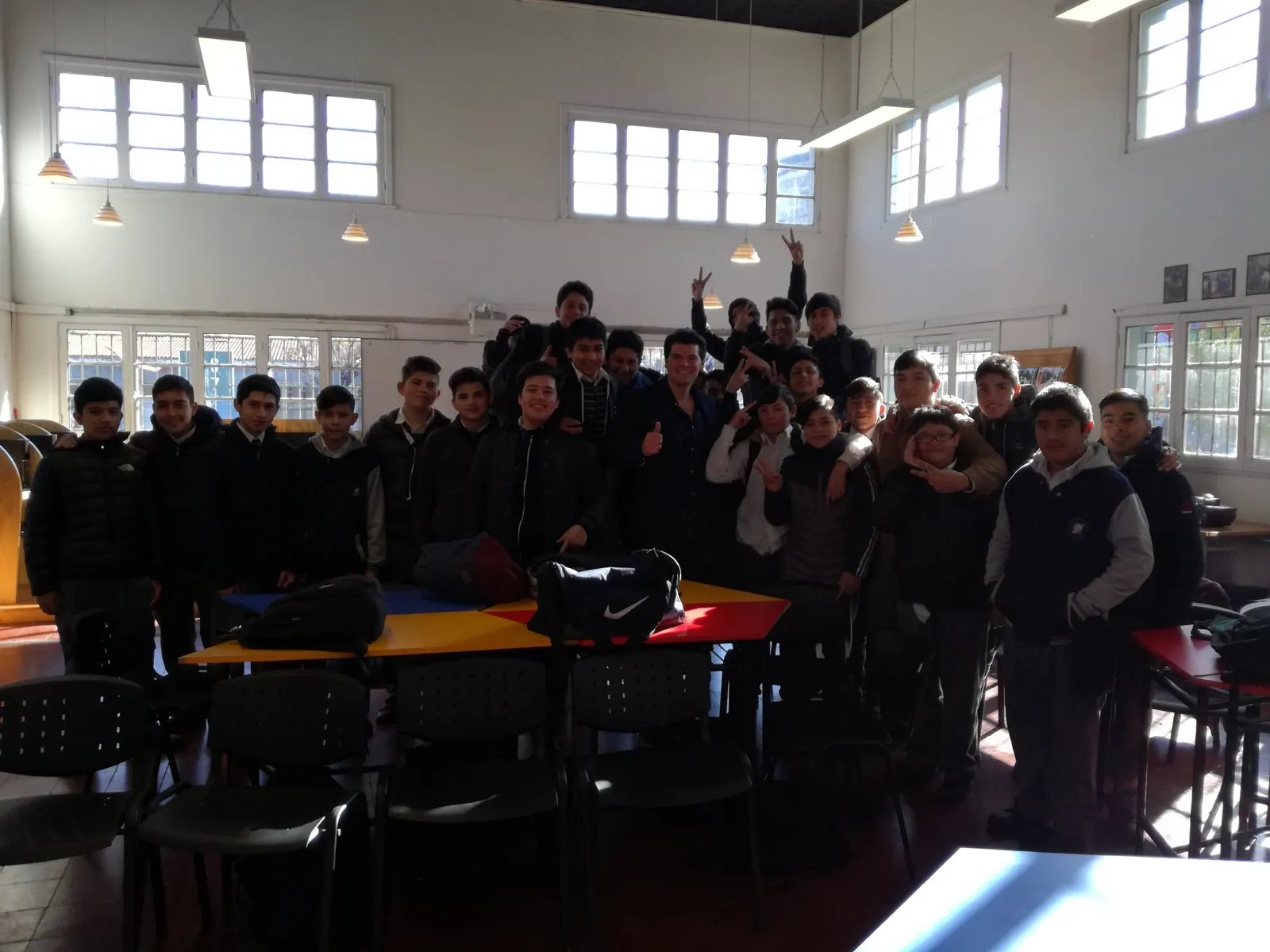 Charla en el Liceo Industrial Agustín Edwards Ross